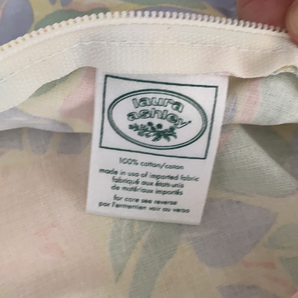 Vintage Laura Ashley Vintage Ruffle Pillow Sham - Picture 6 of 9